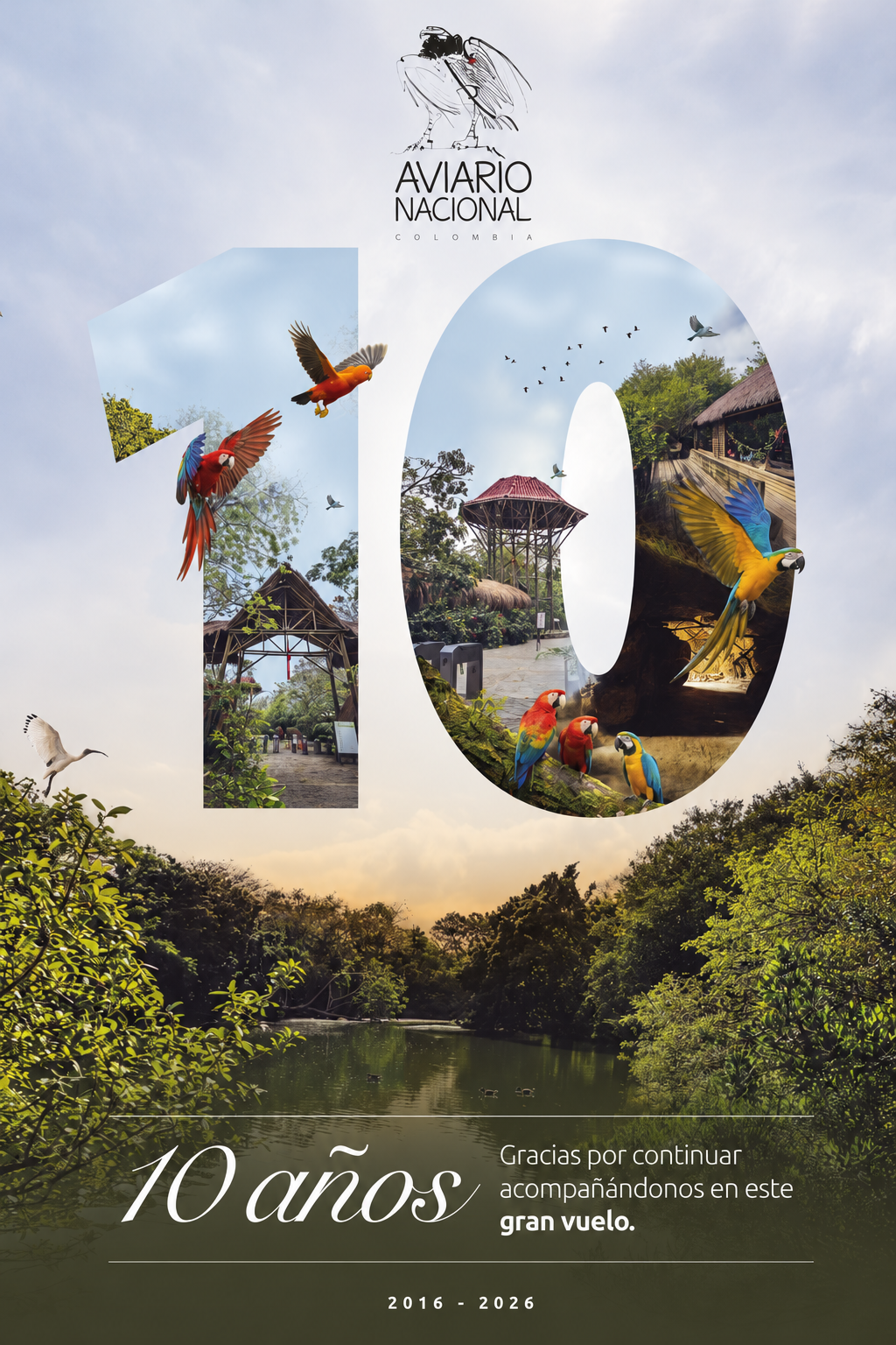 Aviario Nacional 10 años